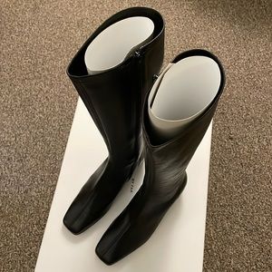 By Far Black Edie Tall Boots Size 35